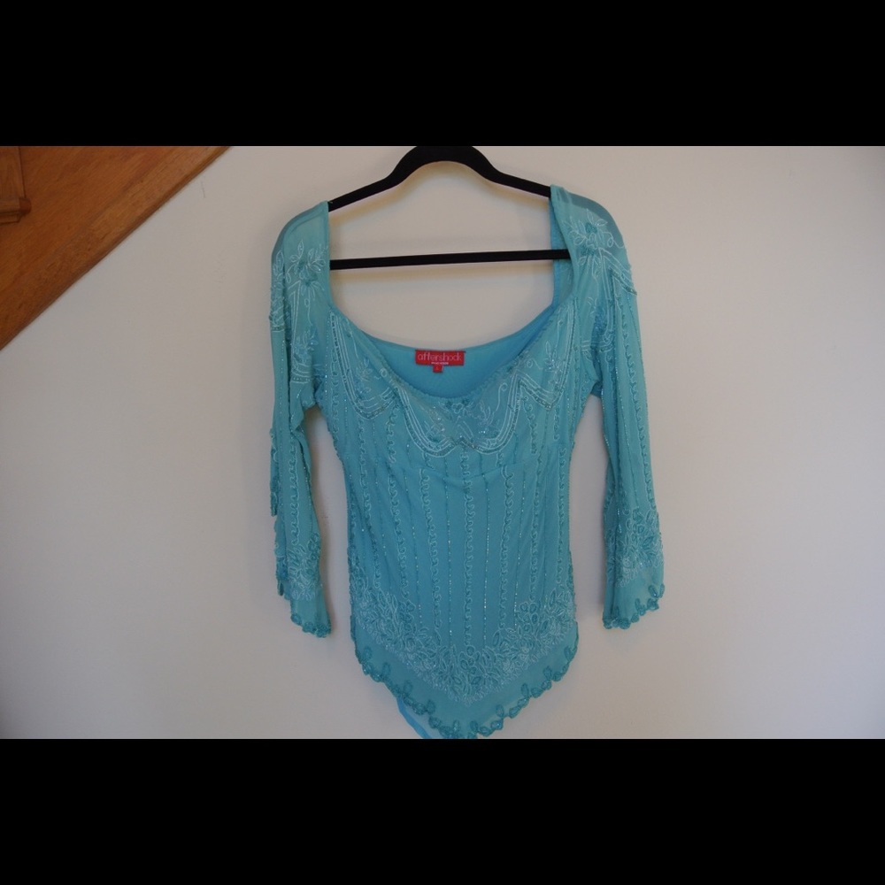 Fancy beaded top